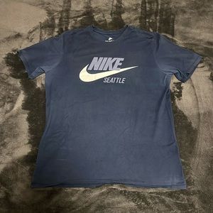 Men’s Navy Nike Seattle cotton T-shirt size medium